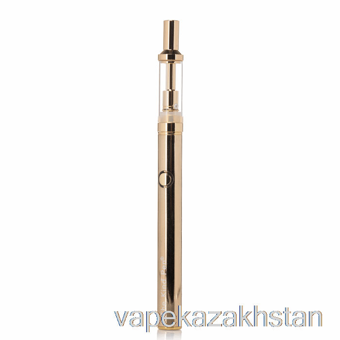 Vape Kazakhstan The Kind Pen Slim 510 Vaporizer Kit Gold